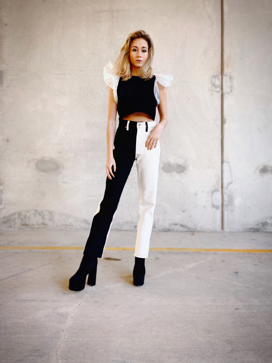 Butterfly Crop Top – MEZ Atelier
