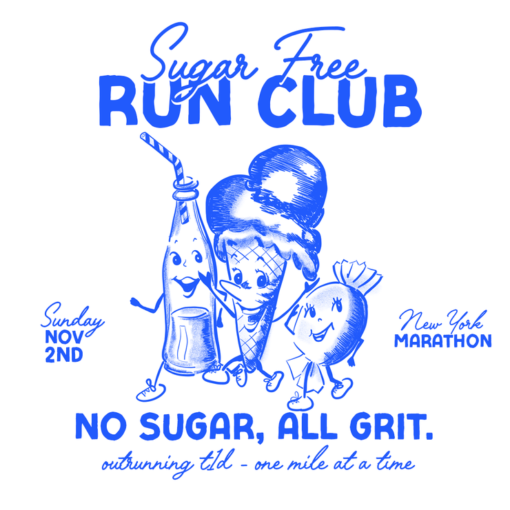 Sugar Free Run Club Tee
